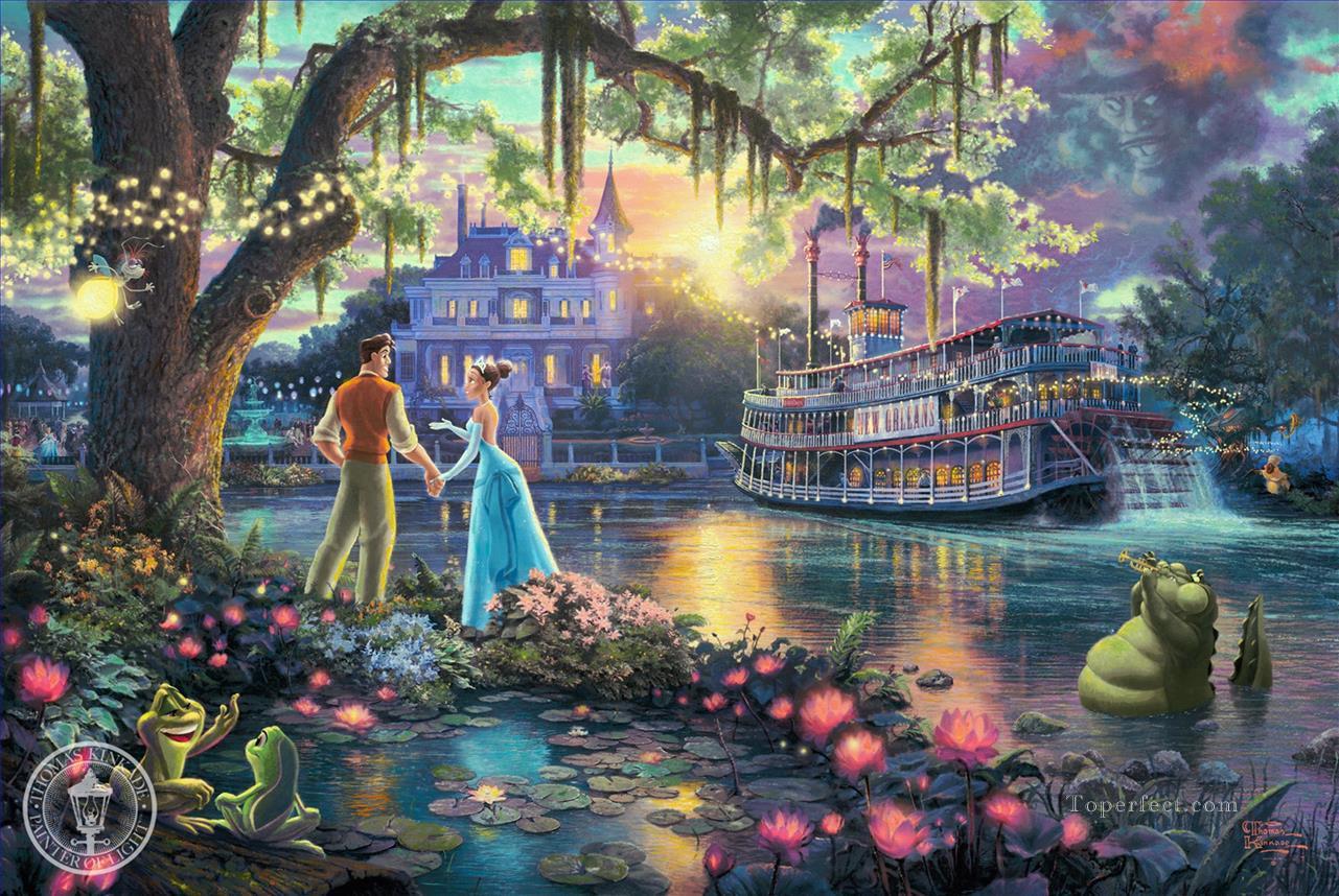 The Princess and the Frog TK Disney Oil Paintings
